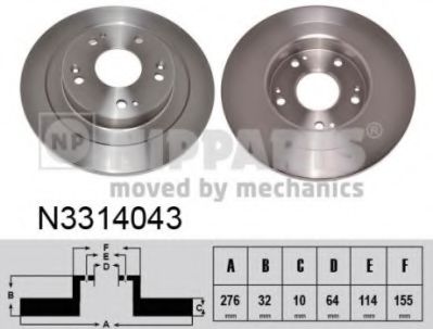 NIPPARTS N3314043