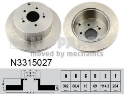 NIPPARTS N3315027