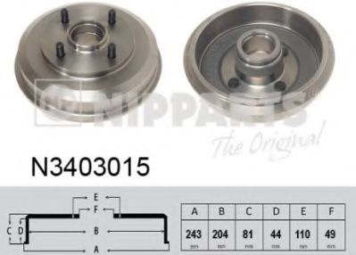 NIPPARTS N3403015