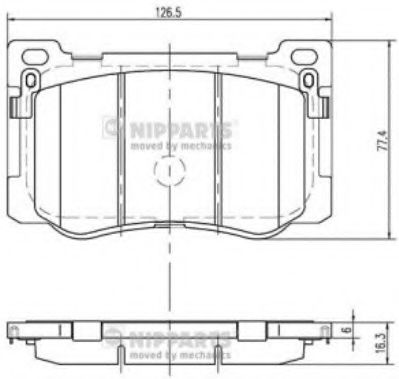 NIPPARTS N3600549