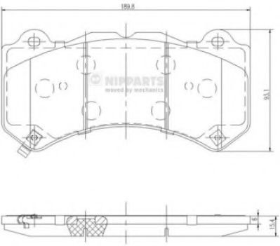 NIPPARTS N3601103