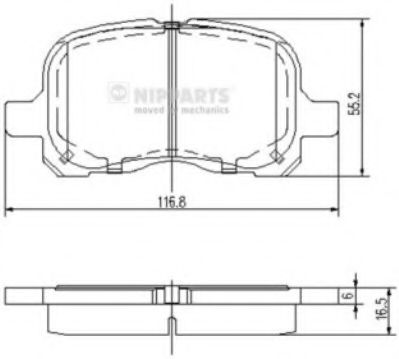 NIPPARTS N3602129