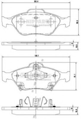 NIPPARTS N3602130