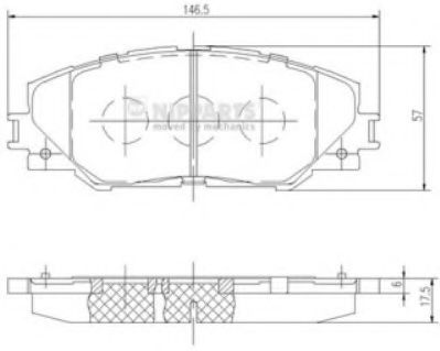 NIPPARTS N3602138