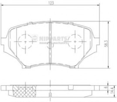 NIPPARTS N3603068