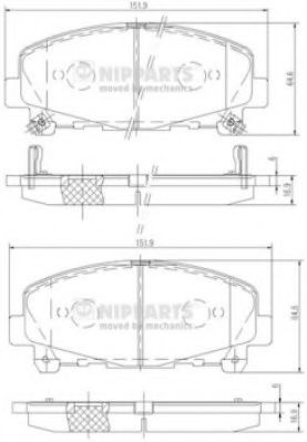 NIPPARTS N3604069