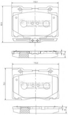 NIPPARTS N3604070 NIPPARTS N3604070