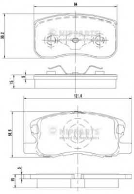 NIPPARTS N3605053