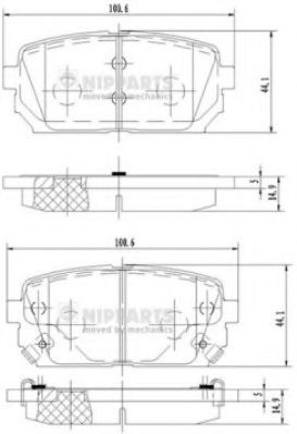NIPPARTS N3610309