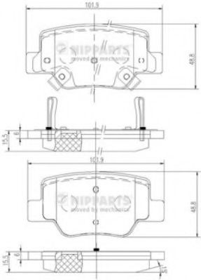 NIPPARTS N3612040