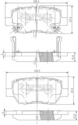 NIPPARTS N3614021