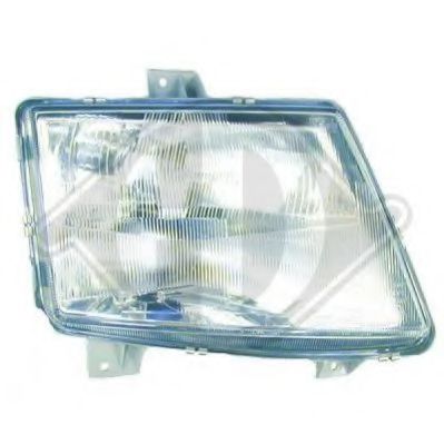 Основная фара DIEDERICHS 1665080 Основная фара DIEDERICHS 1665080
