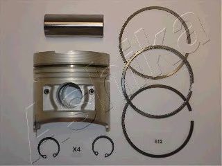 Поршень ASHIKA 39-512 Поршень ASHIKA 39-512