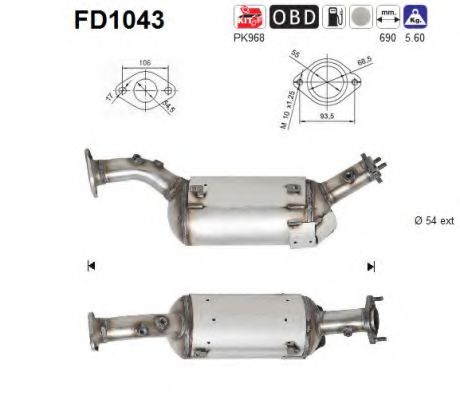 AS FD1043 AS FD1043