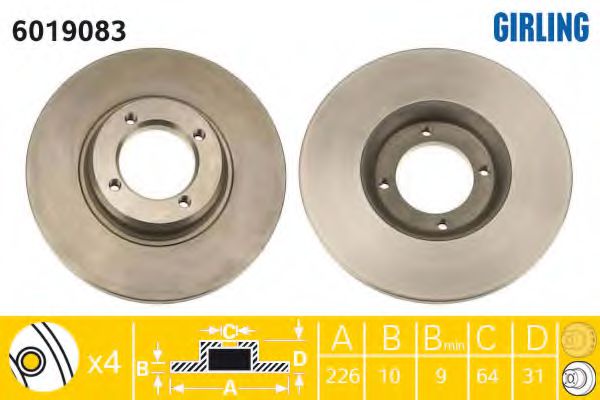GIRLING 6019083