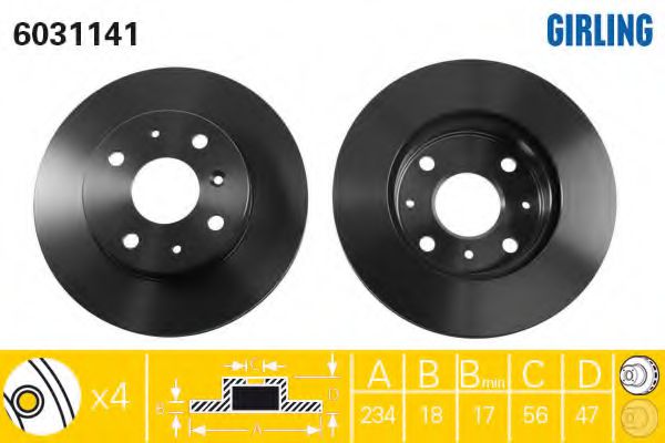 GIRLING 6031141