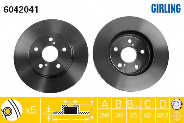 GIRLING 6042041