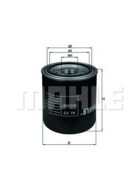MAHLE ORIGINAL AL 23