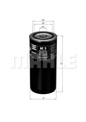 MAHLE ORIGINAL HC 2