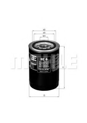 MAHLE ORIGINAL HC 6