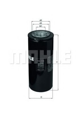 MAHLE ORIGINAL HC 114 MAHLE ORIGINAL HC 114