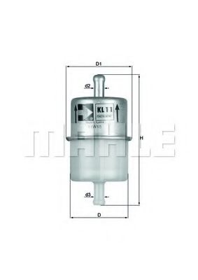 MAHLE ORIGINAL KL 11 OF