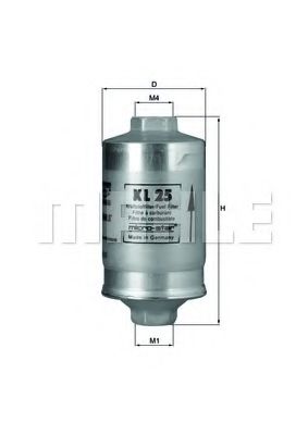MAHLE ORIGINAL KL 25