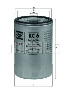 MAHLE ORIGINAL KC 6