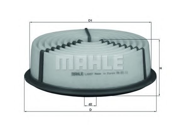 MAHLE ORIGINAL LX 837