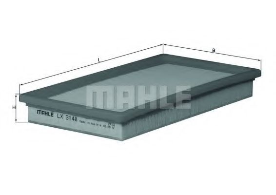 MAHLE ORIGINAL LX 3148