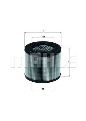 MAHLE ORIGINAL LX 194