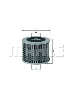 MAHLE ORIGINAL OX 7