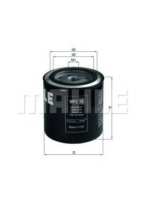 MAHLE ORIGINAL WFC 19 MAHLE ORIGINAL WFC 19