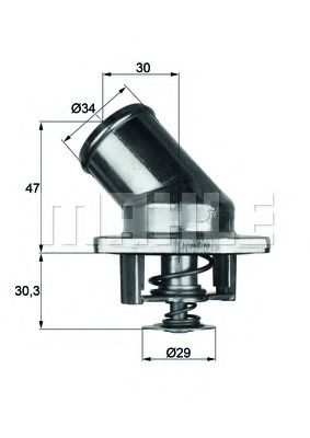 MAHLE ORIGINAL TI 3 92