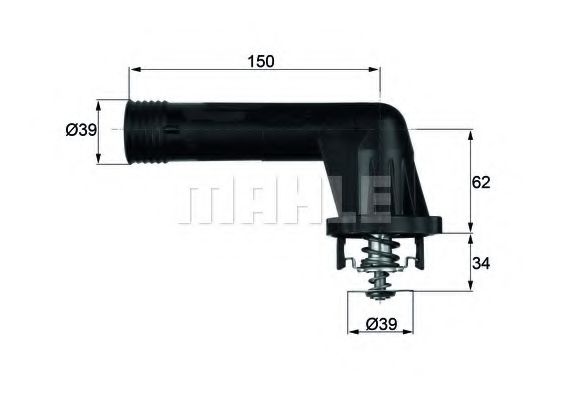 MAHLE ORIGINAL TI 20 95