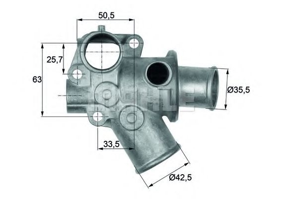 MAHLE ORIGINAL TI 112 80D