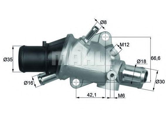 MAHLE ORIGINAL TI 126 88