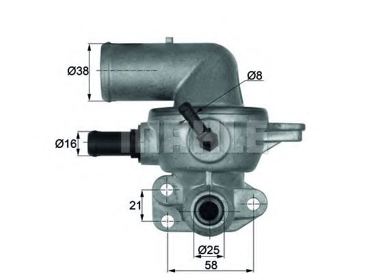 MAHLE ORIGINAL TI 133 88D