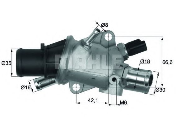 MAHLE ORIGINAL TI 169 88