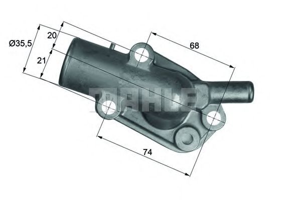 MAHLE ORIGINAL TI 188 87D