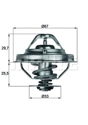 MAHLE ORIGINAL TX 38 80D