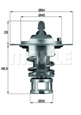 MAHLE ORIGINAL TX 65 77