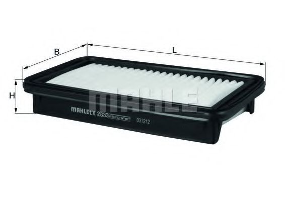 MAHLE ORIGINAL LX 2833 MAHLE ORIGINAL LX 2833