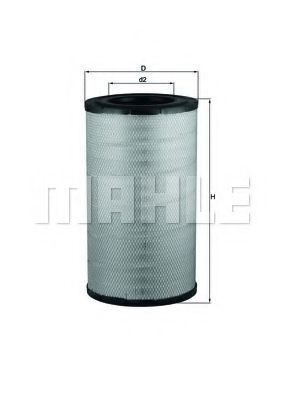 MAHLE ORIGINAL LX 2081