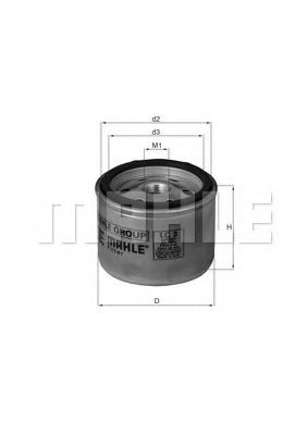 MAHLE ORIGINAL LC 3