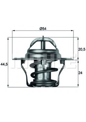 MAHLE ORIGINAL TX 4 92D