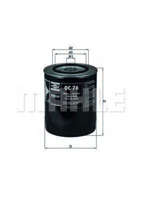 MAHLE ORIGINAL OC 76