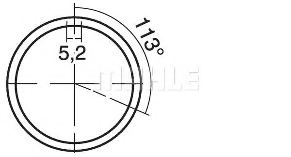 MAHLE ORIGINAL 037 BB 18809 300