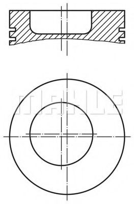 MAHLE ORIGINAL 004 45 10
