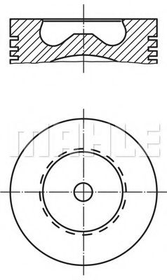 MAHLE ORIGINAL 061 PI 00127 000